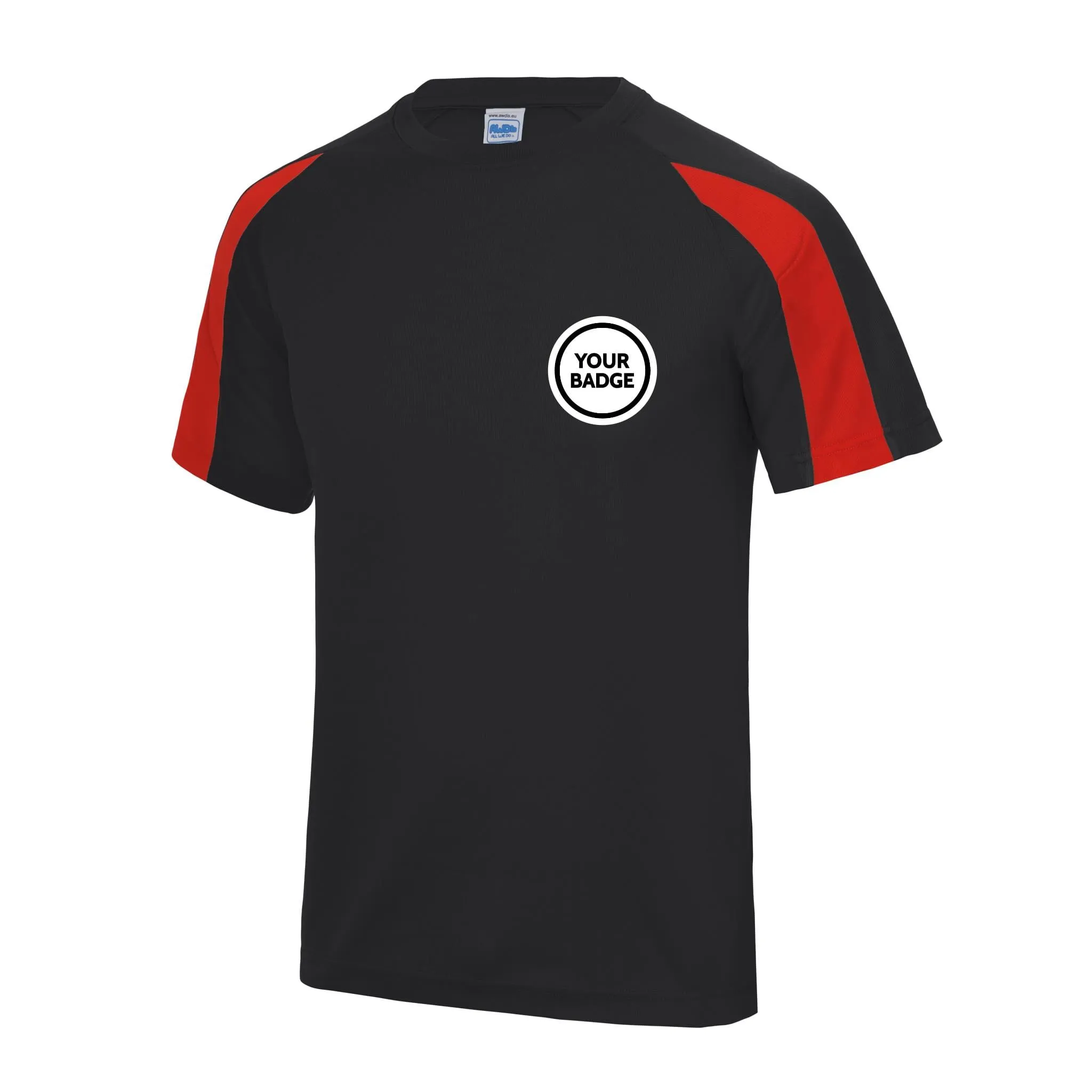 101 Engineer Regiment EOD&S Contrast Polyester T-Shirt