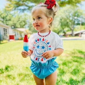 18M Baby 4th of July Smile Suits