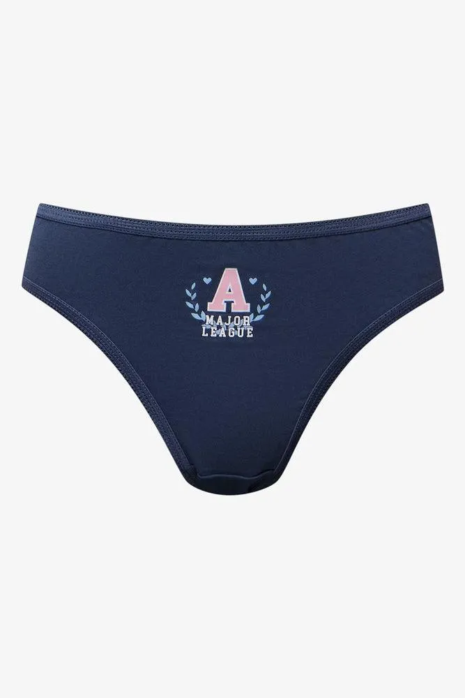 3 Pack Bikini Panties Grey