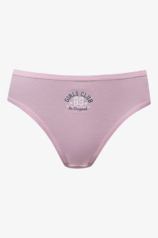 3 Pack Bikini Panties Grey