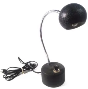 50's-60's Desk LAMP w/ Push In Cigarette Lighter Goose Neck Roxter Corp. Mint!