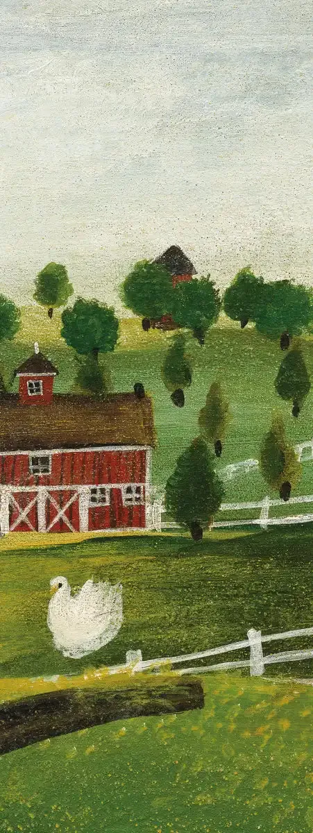 A Day At The Farm Bright Wall Art