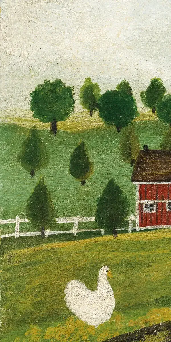 A Day At The Farm Bright Wall Art