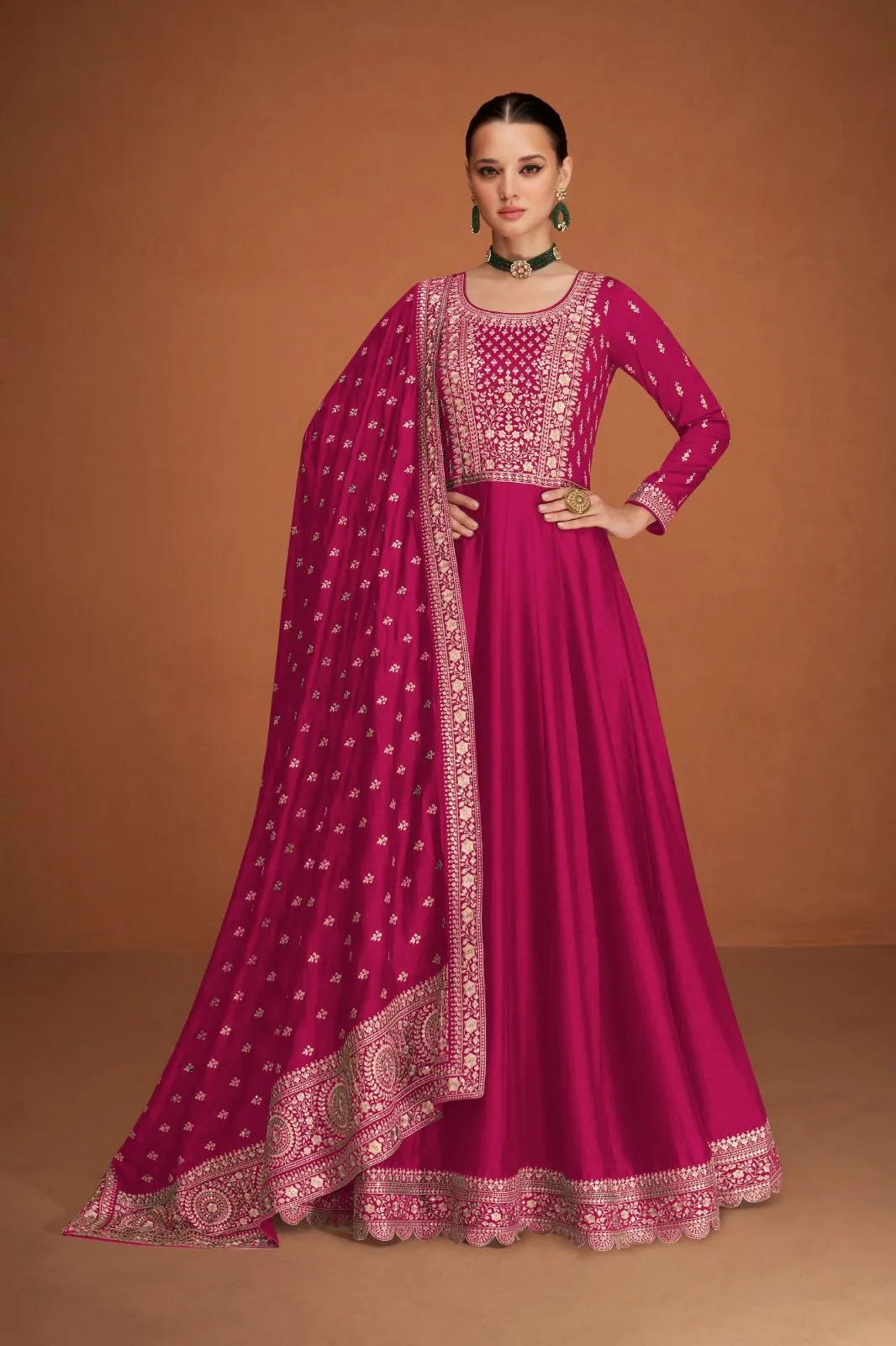 AASHIRWAD VEERA 9577 SERIES DESIGNER SUIT