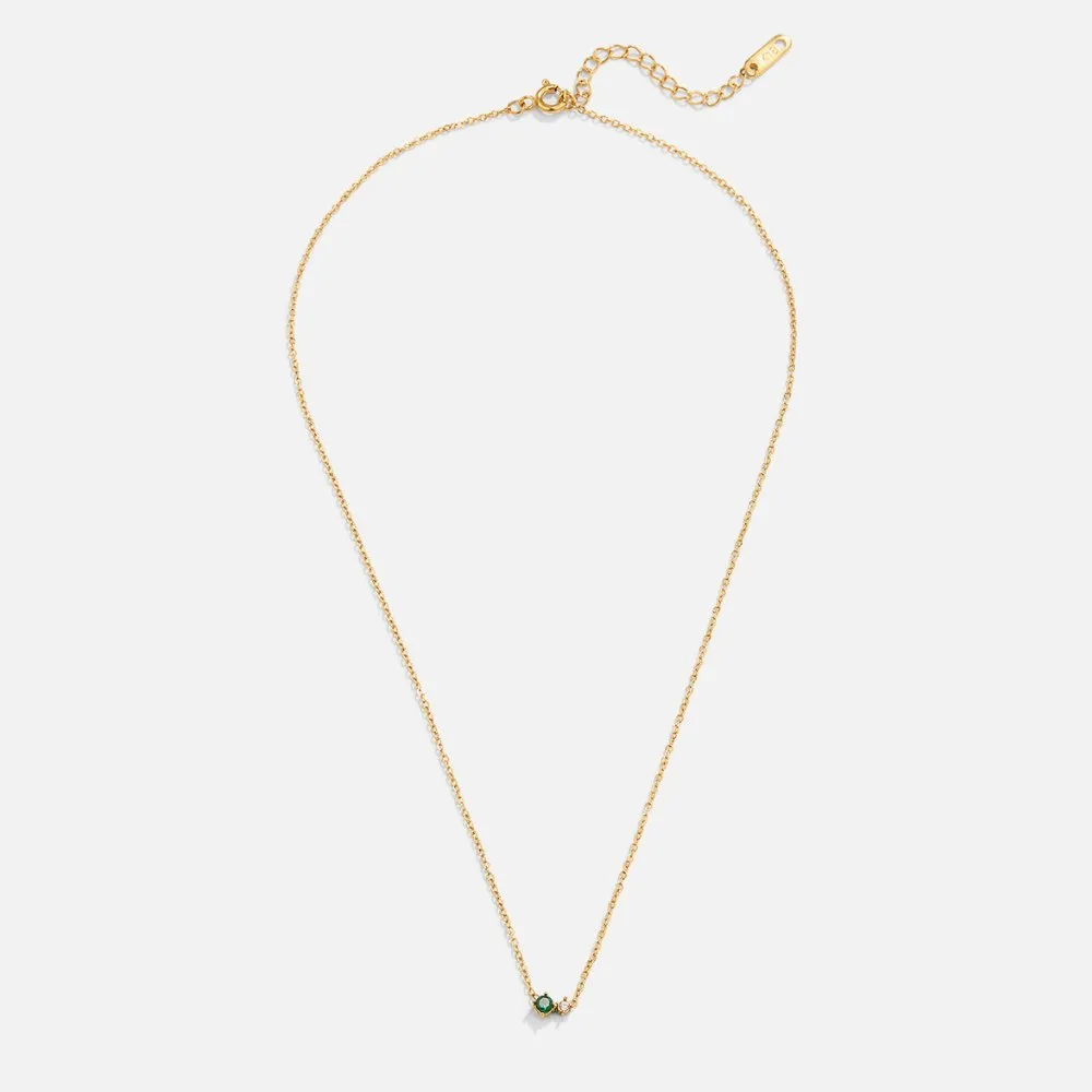 Alea Crystal Birthstone Necklace