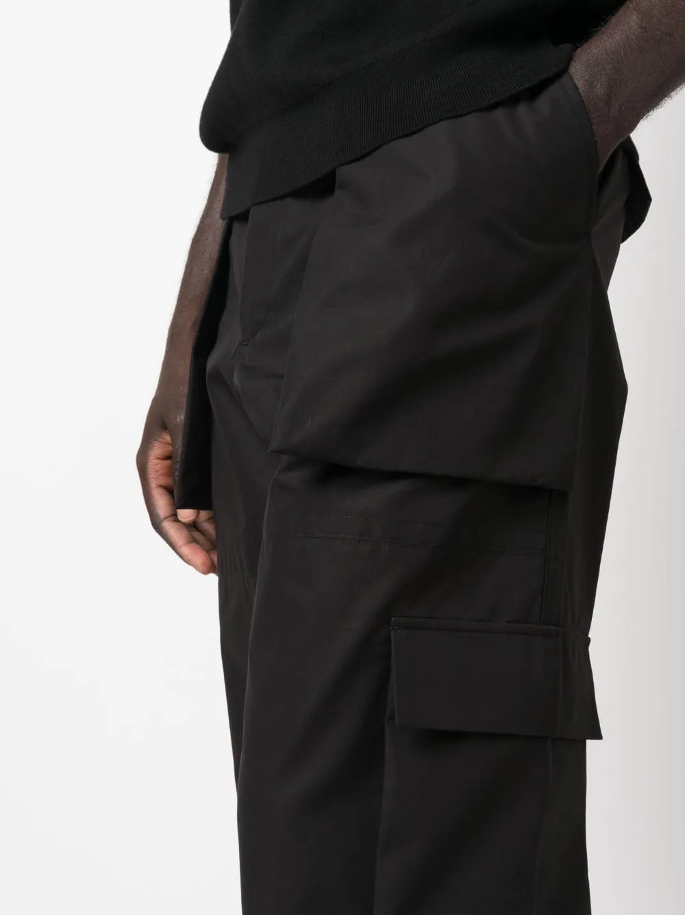 Alexander McQueen Cotton Cargo Trousers