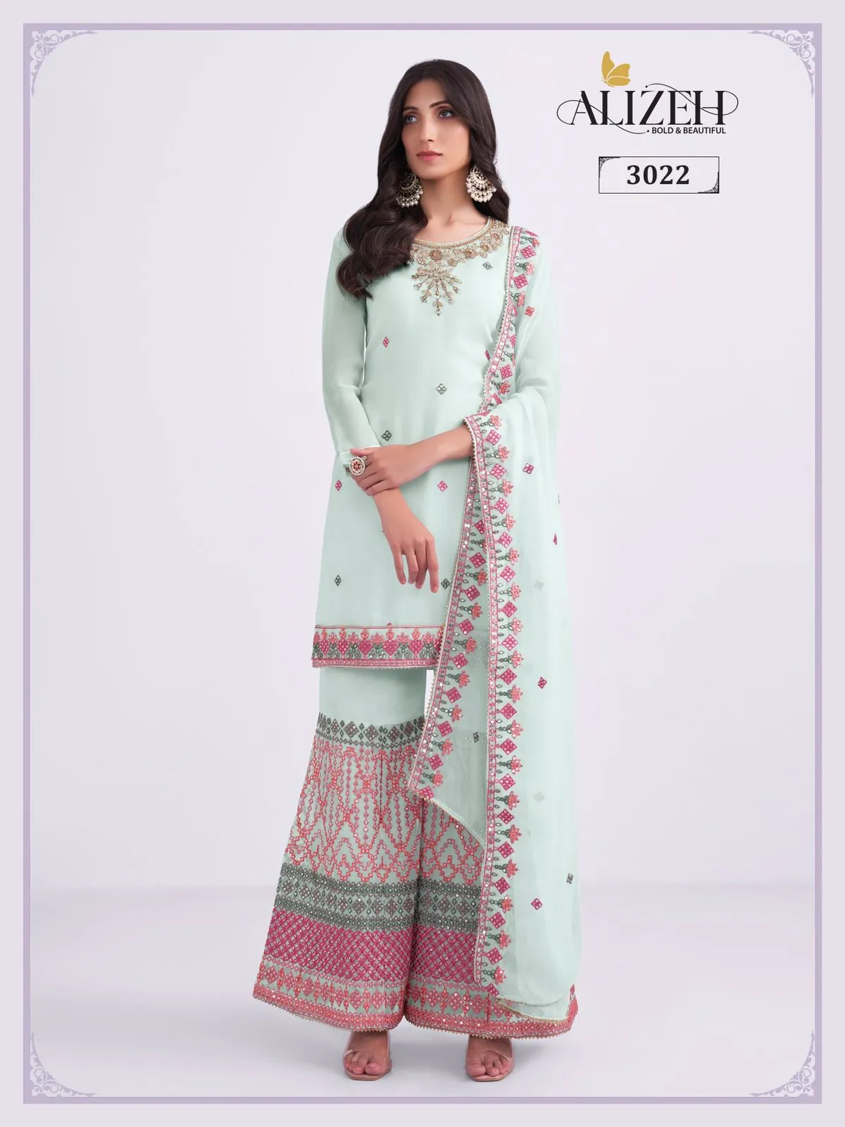 Alizeh Almora Vol 6 Georgette Salwr Suits