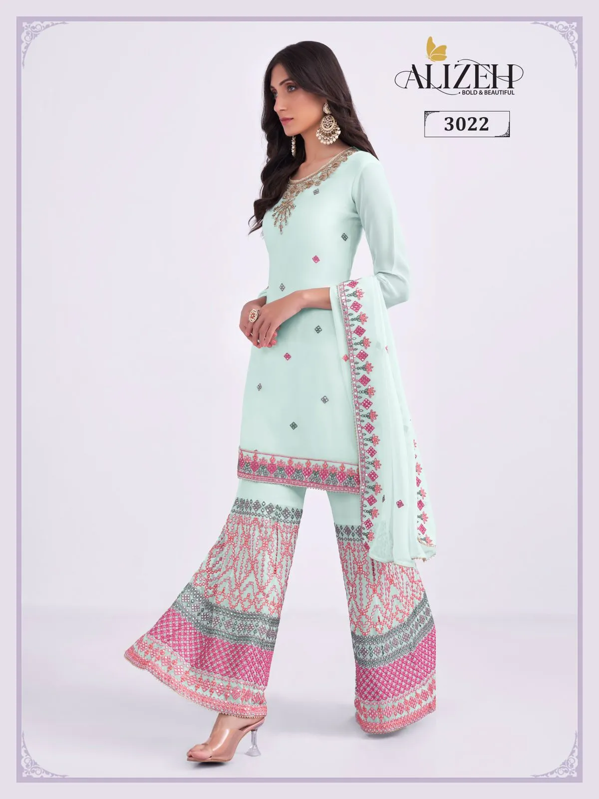 Alizeh Almora Vol 6 Georgette Salwr Suits