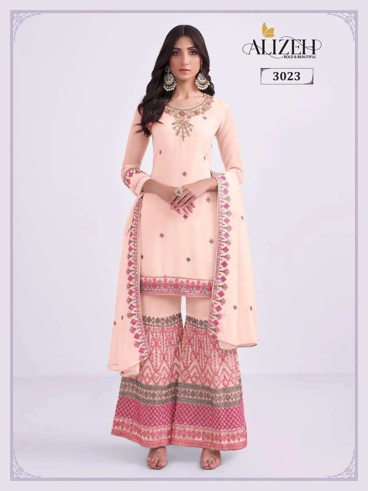 Alizeh Almora Vol 6 Georgette Salwr Suits