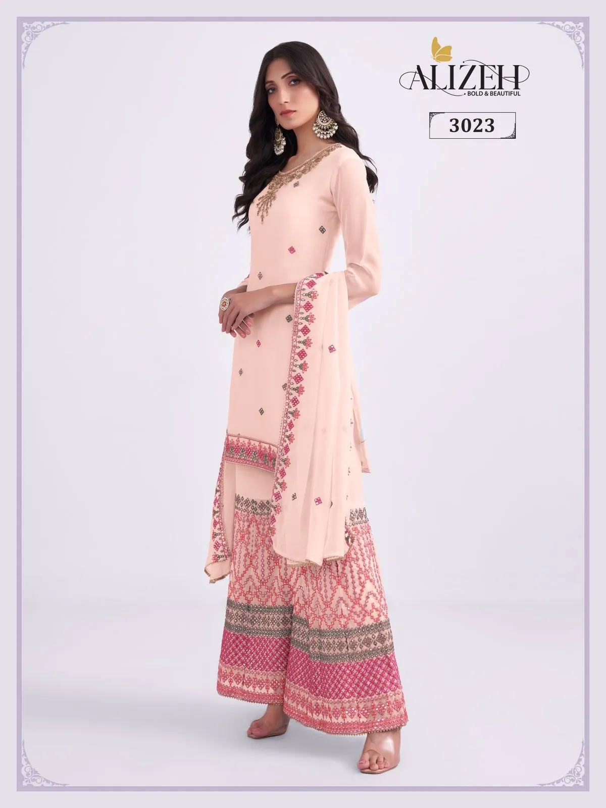 Alizeh Almora Vol 6 Georgette Salwr Suits