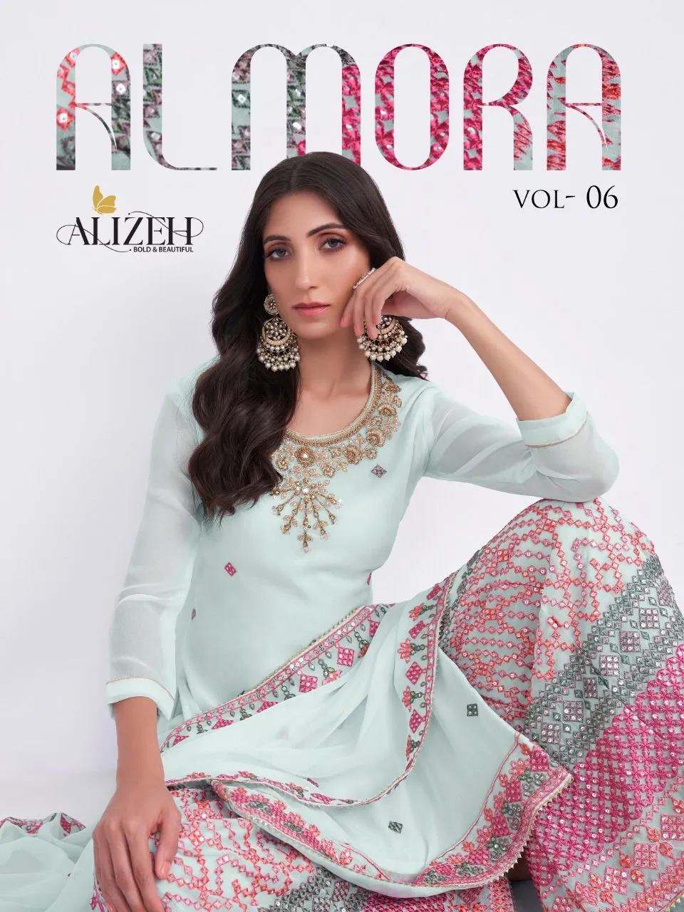Alizeh Almora Vol 6 Georgette Salwr Suits