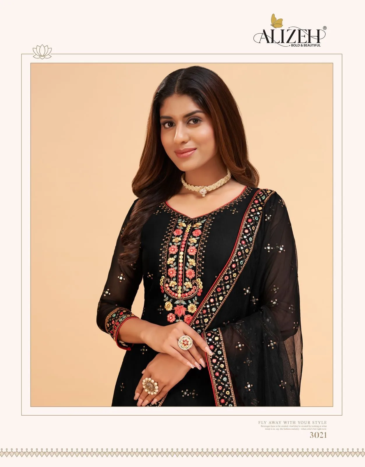 Alizeh Official Vol-8 3018 Series