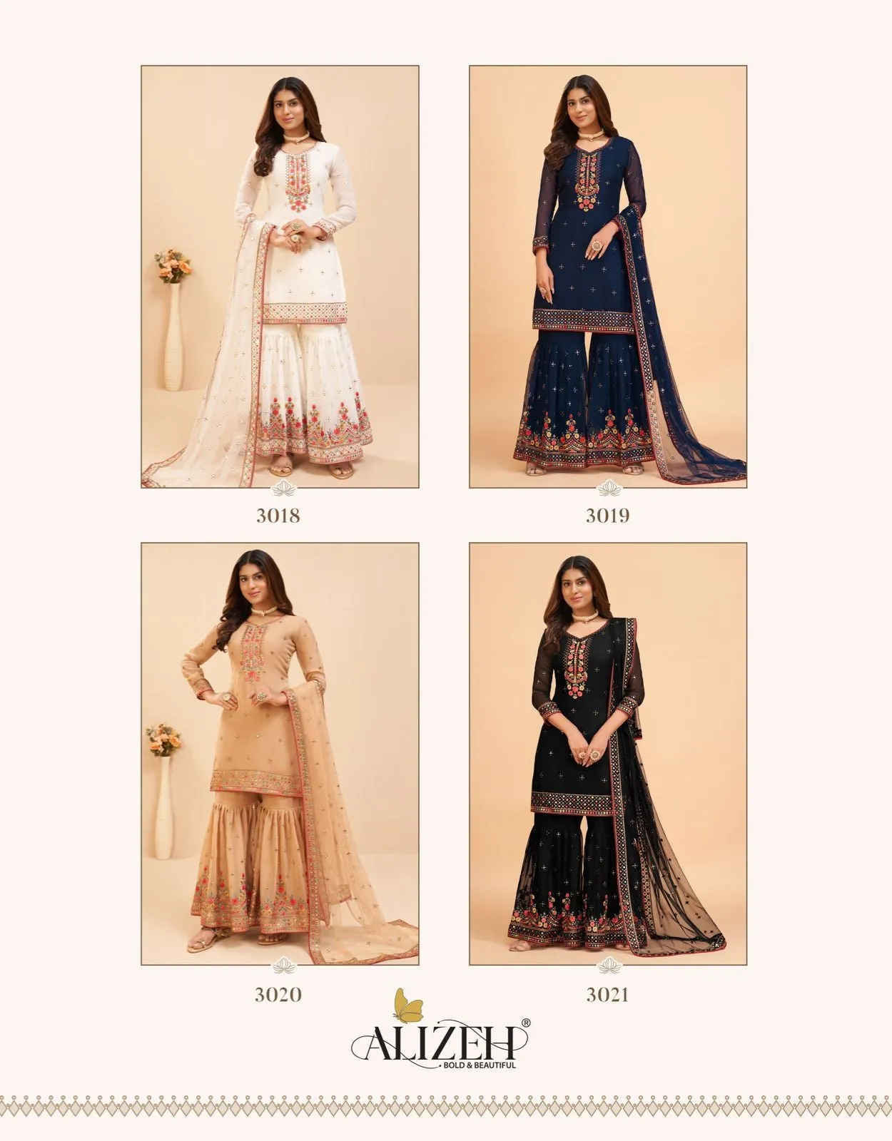 Alizeh Official Vol-8 3018 Series