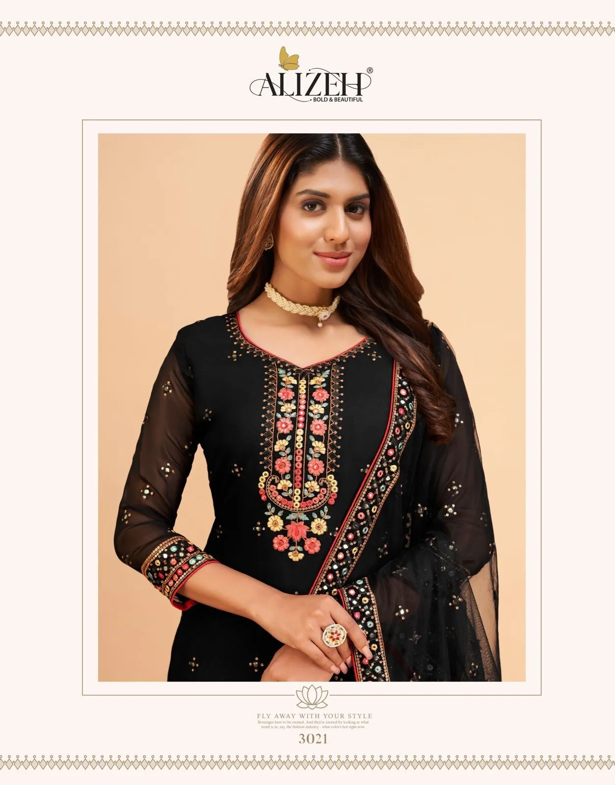 Alizeh Official Vol-8 3018 Series