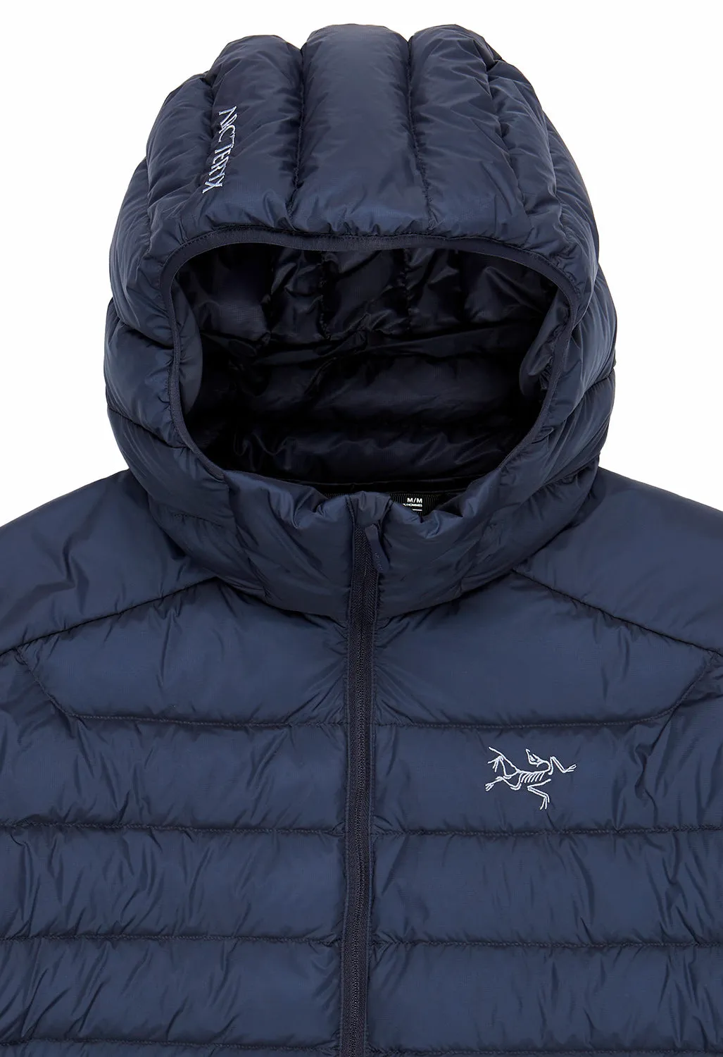 Mens Cerium Hoodie in Black Sapphire by Arcteryx - Optimized Performance Outerwear