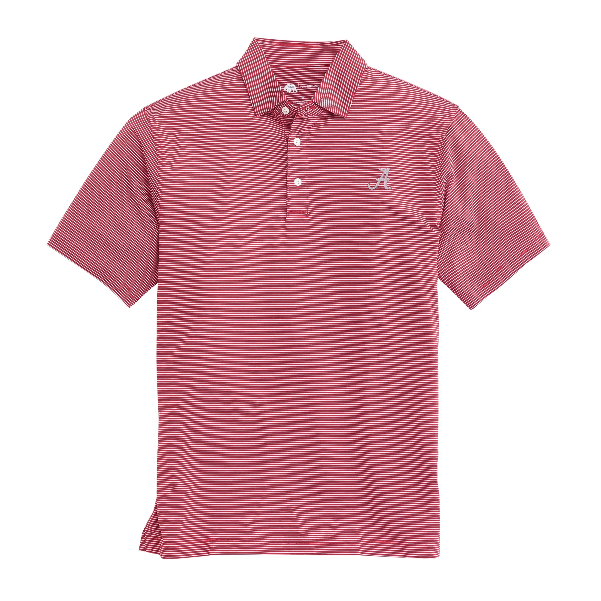 Birdie Stripe Alabama Performance Polo