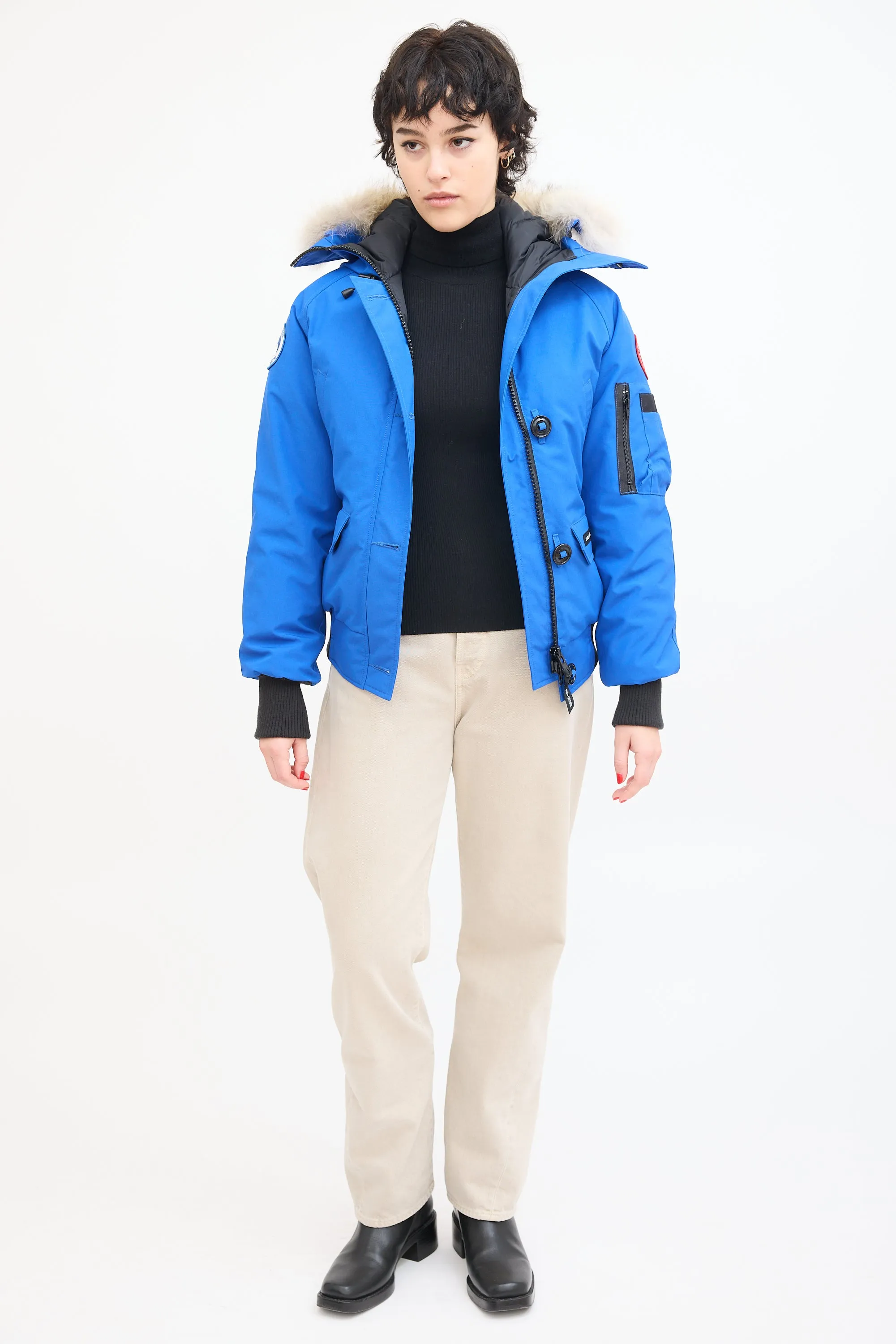 Blue Chilliwack Bomber PBI Down Jacket