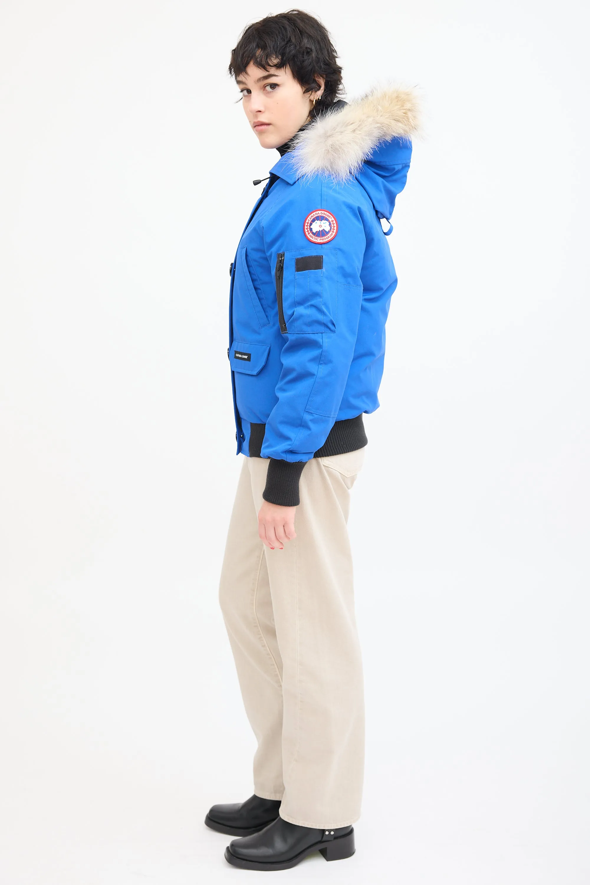 Blue Chilliwack Bomber PBI Down Jacket