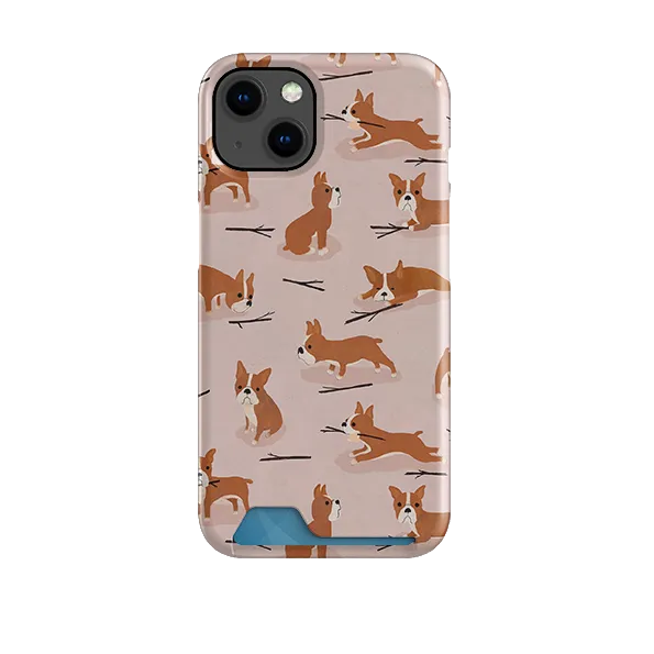 Boston Terrier By Katherine Quinn Case and Card Case