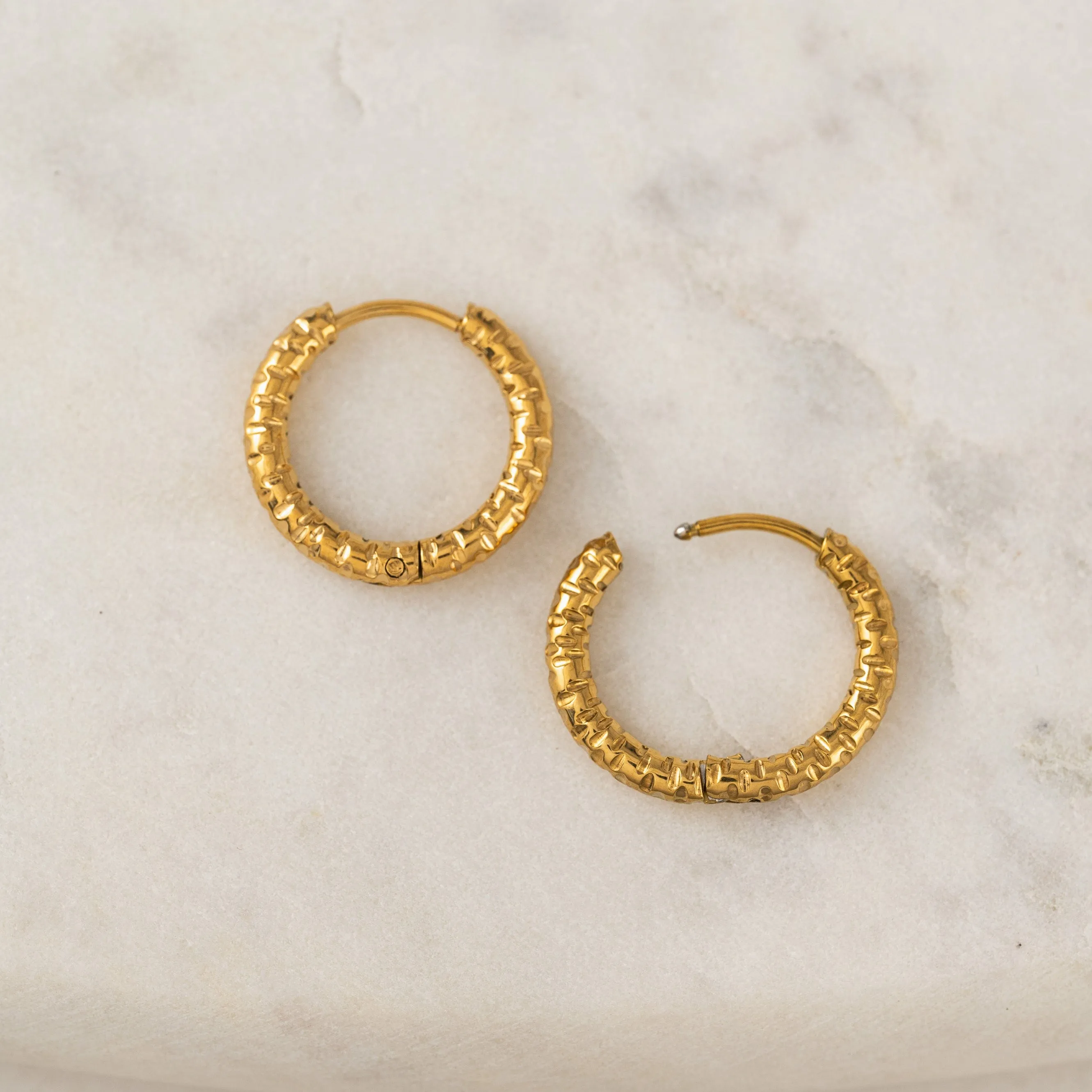Brit Hoop Earrings