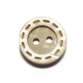 Buttons: Coconut Shell Stitches 2 Holes 15 mm