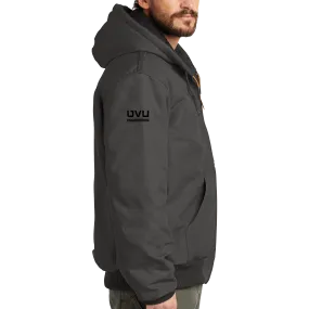 Carhartt Quilted-Flannel-Lined Duck Active Jac - UVU Engineering