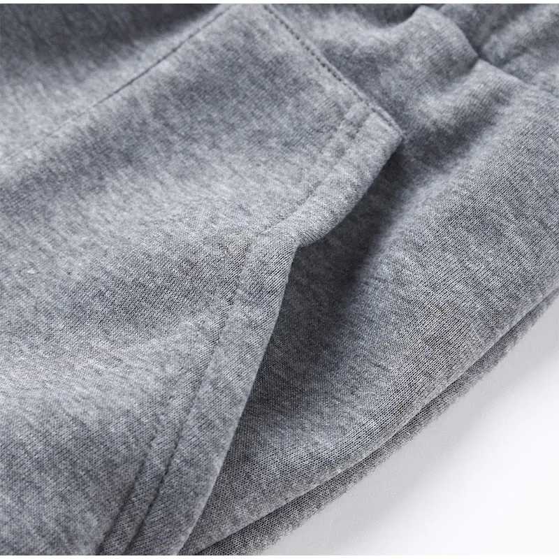 Casual Solid Loose Sportswear 2 Piece Set