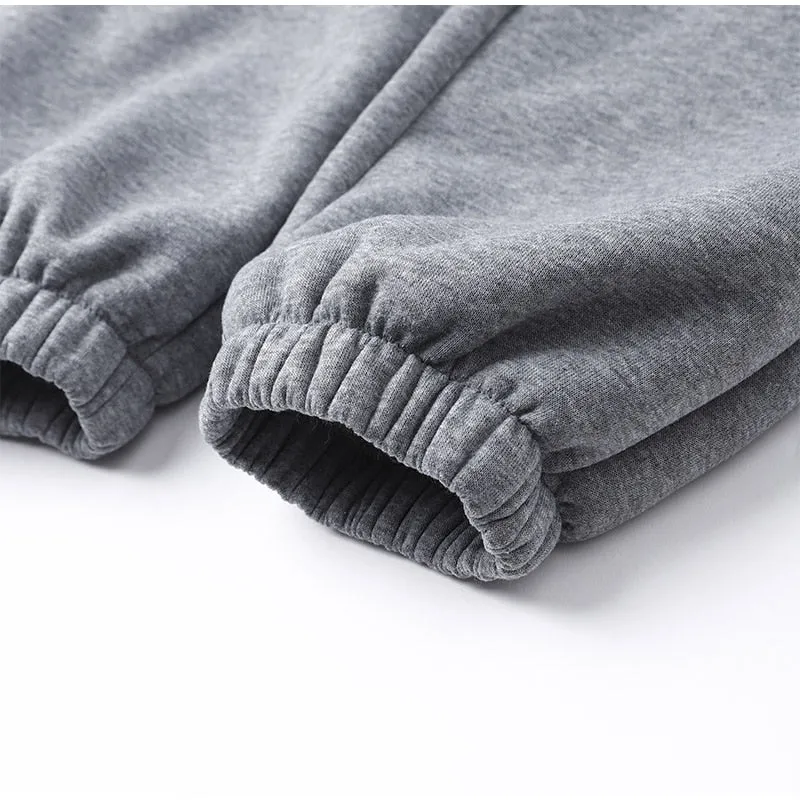 Casual Solid Loose Sportswear 2 Piece Set