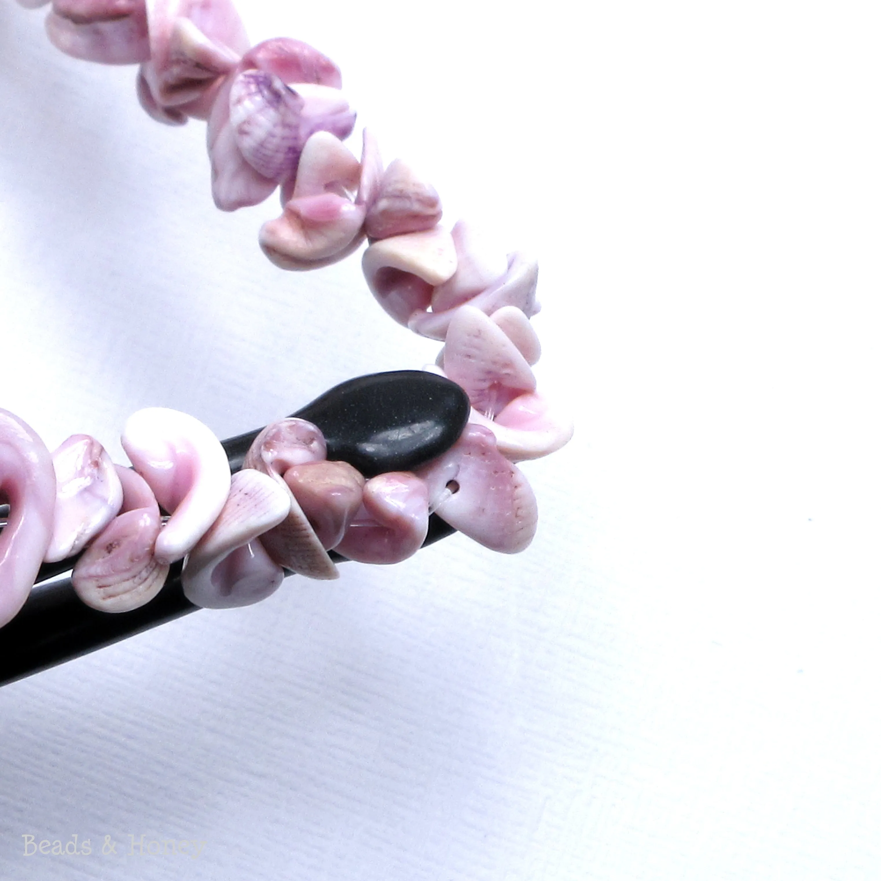 Cebu Beauty Shell Crazy Cut/Spiral 8mm-12mm (8-Inch Strand)