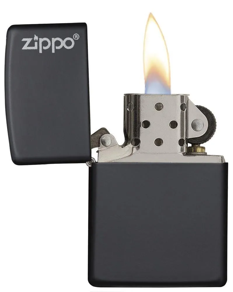 Classic Black Matte with Zippo Logo