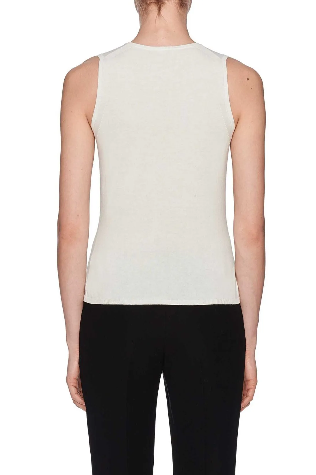 COTTON CREWNECK SHELL