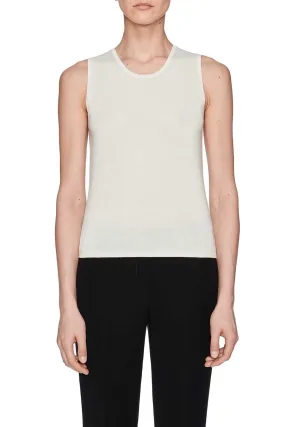 COTTON CREWNECK SHELL