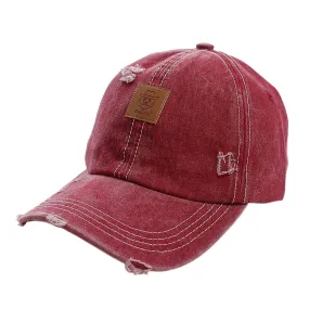 Cotton denim baseball cap #2301