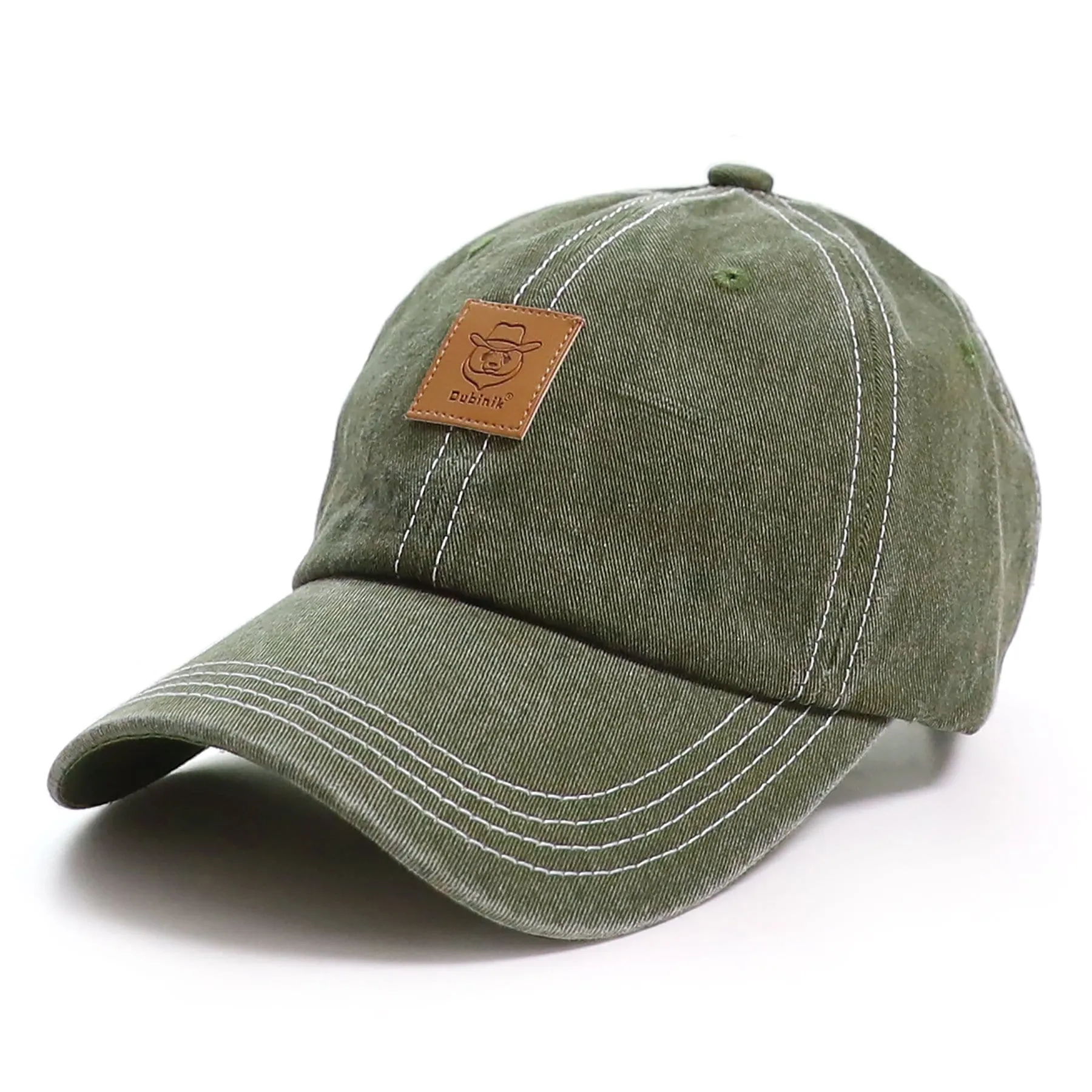 Cotton denim baseball cap #2311