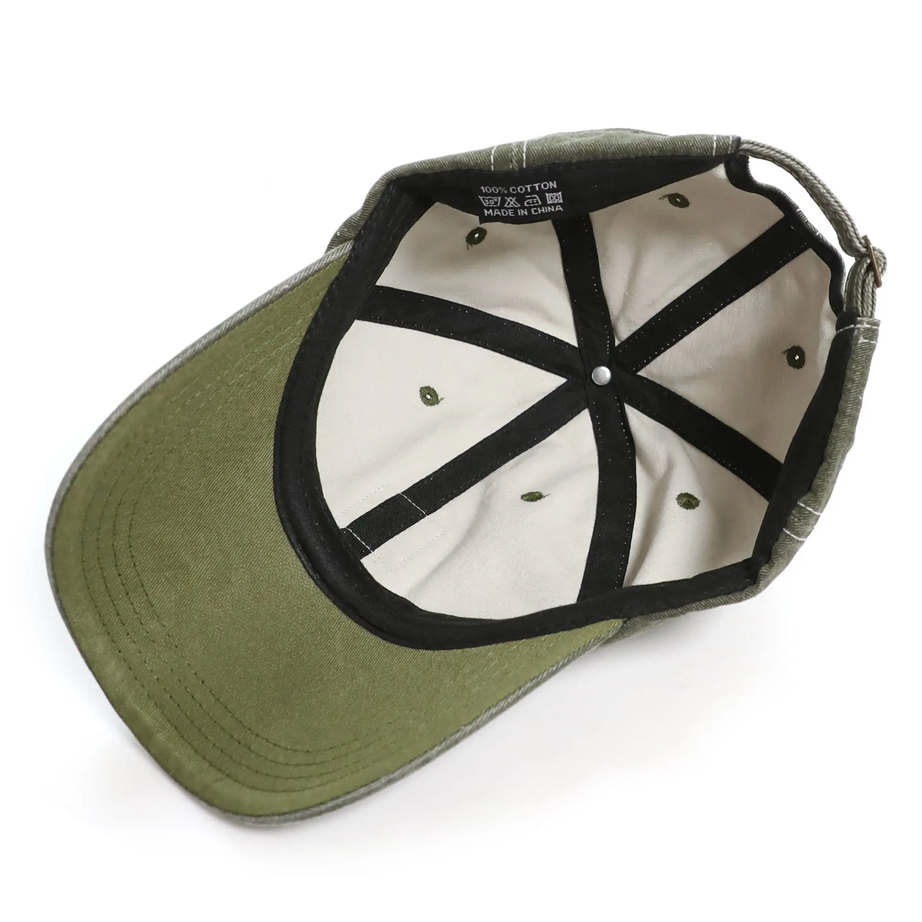 Cotton denim baseball cap #2311