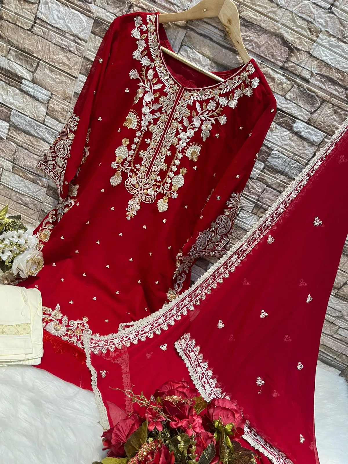 Deepsy D No-286 Georgette With Embroidered Pakistani Salwar Suits
