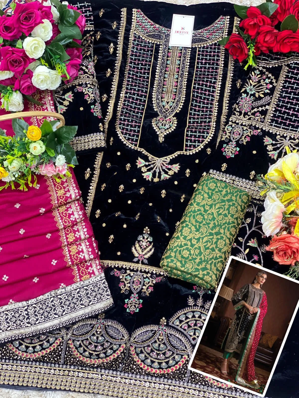 DEEPSY D.NO-1834 READYMADE SUITS
