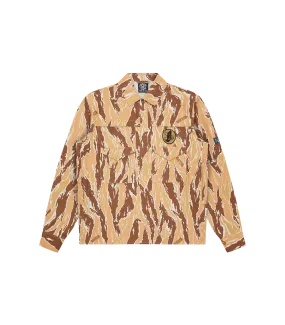 DESERT CAMO POPOVER SHIRT - CAMO
