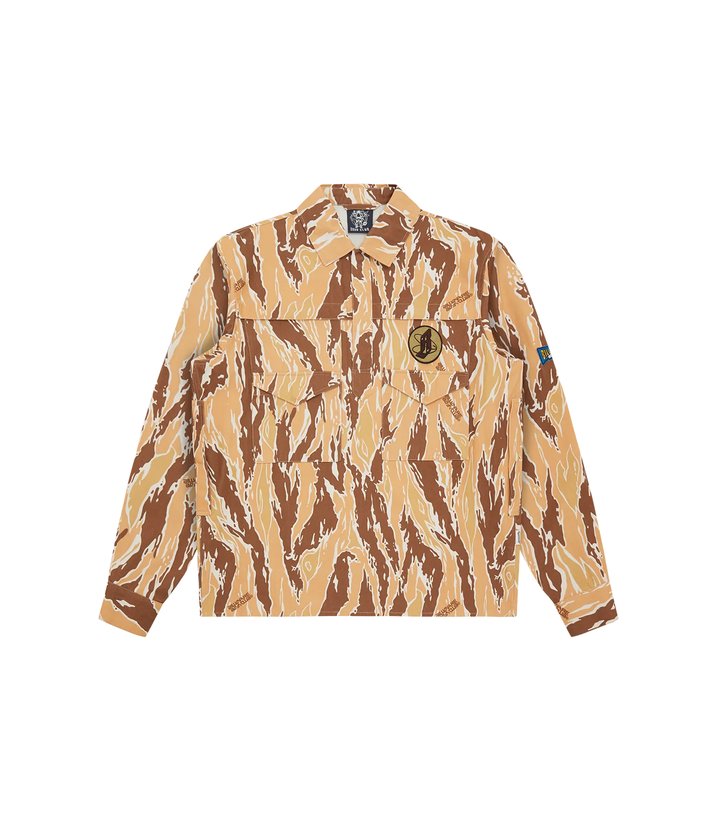 DESERT CAMO POPOVER SHIRT - CAMO