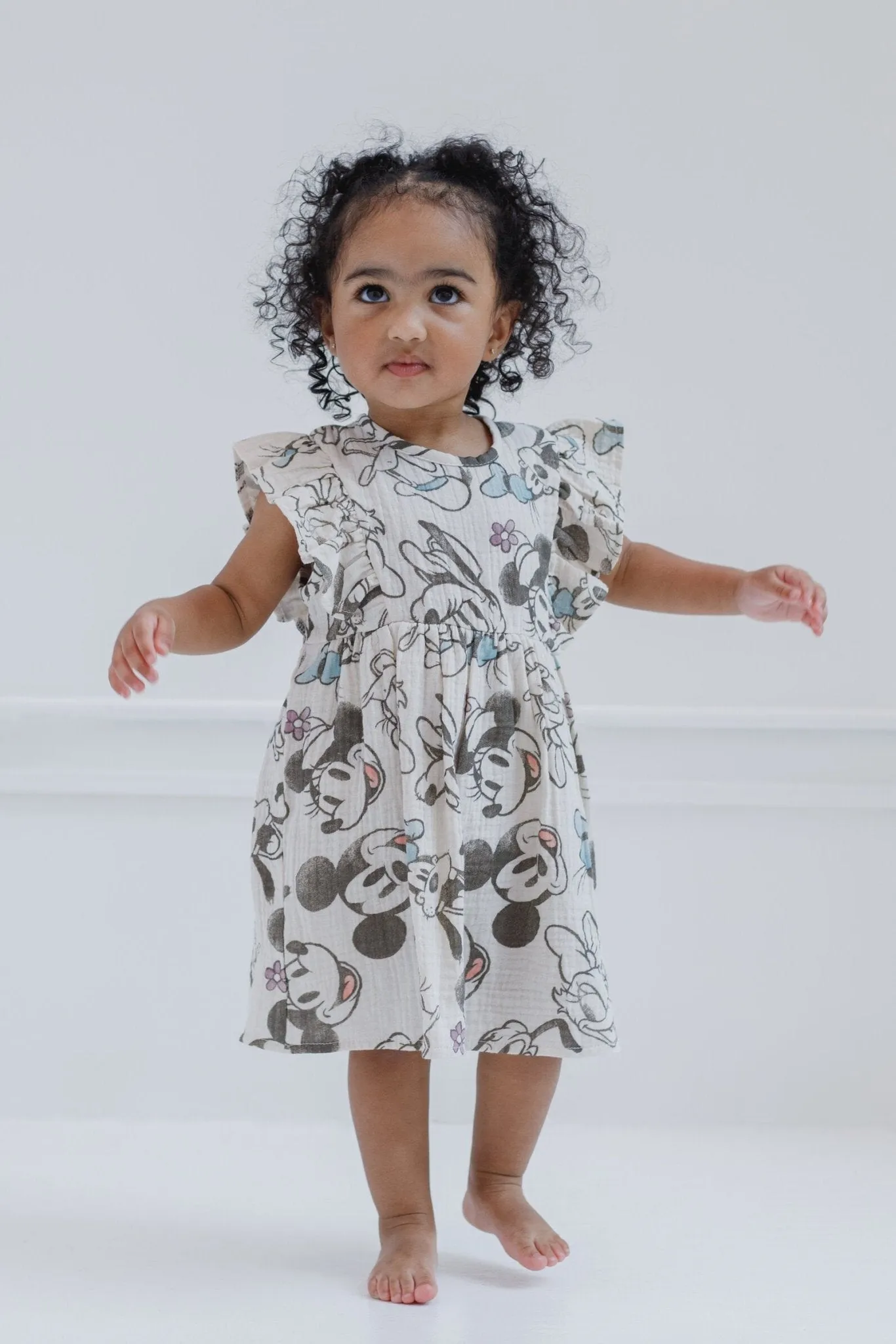 Disney Mickey Mouse Cotton Gauze Dress