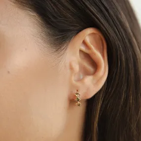 Dreamy Crystal Birthstone Hoops