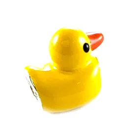 Duck silver beads