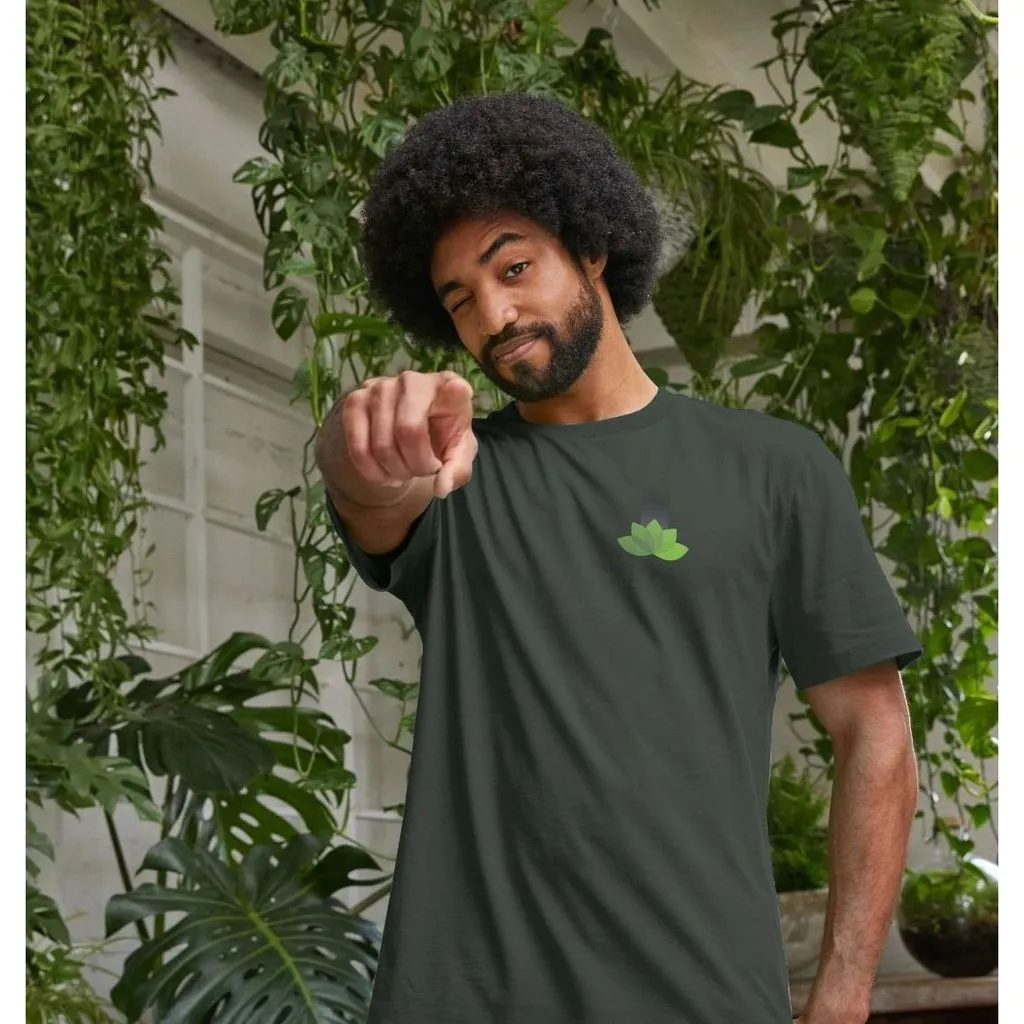 EjB Logo - Mens Organic Cotton  Eco Tee - Eco-Friendly UK Cotton T-Shirt