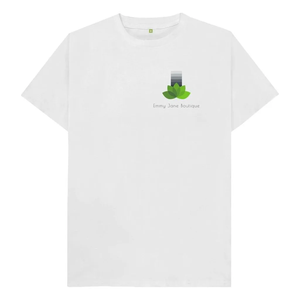 EjB Logo - Mens Organic Cotton  Eco Tee - Eco-Friendly UK Cotton T-Shirt