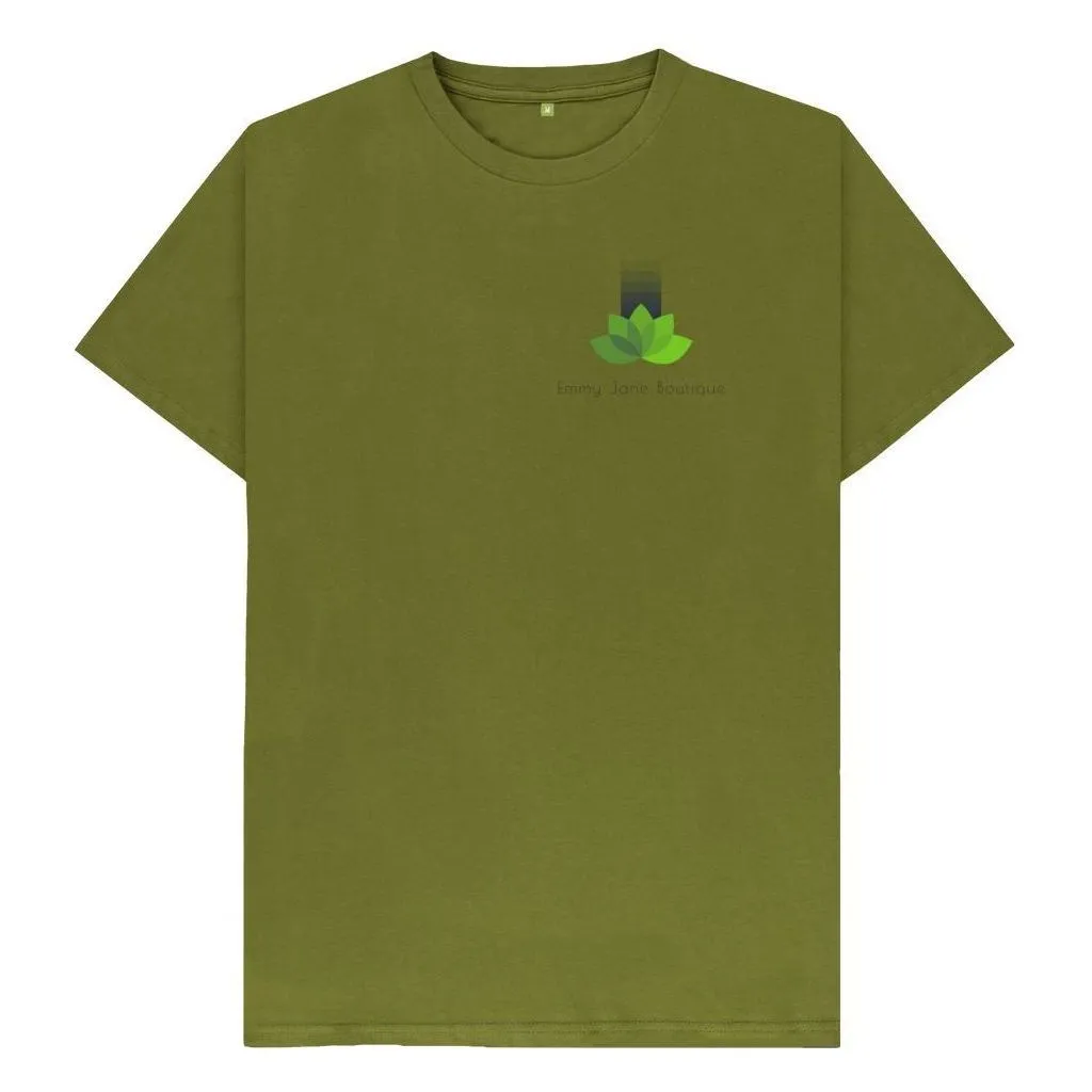 EjB Logo - Mens Organic Cotton  Eco Tee - Eco-Friendly UK Cotton T-Shirt