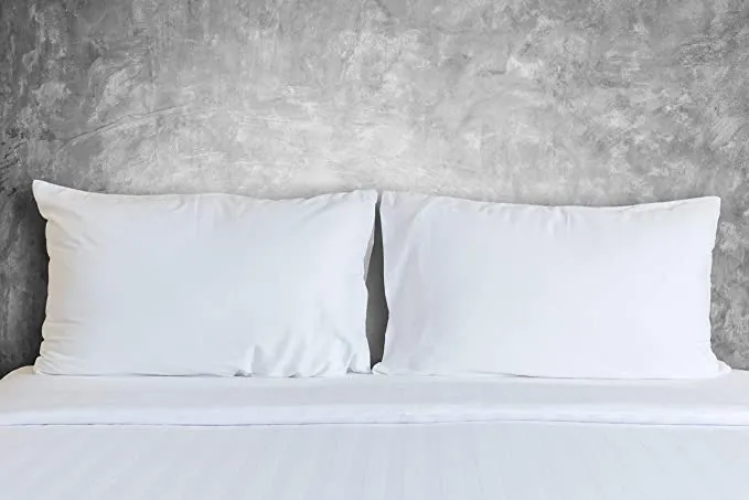 Encompass Group Premium 50/50 White Goose Feather and Down Pillow | Made in the USA