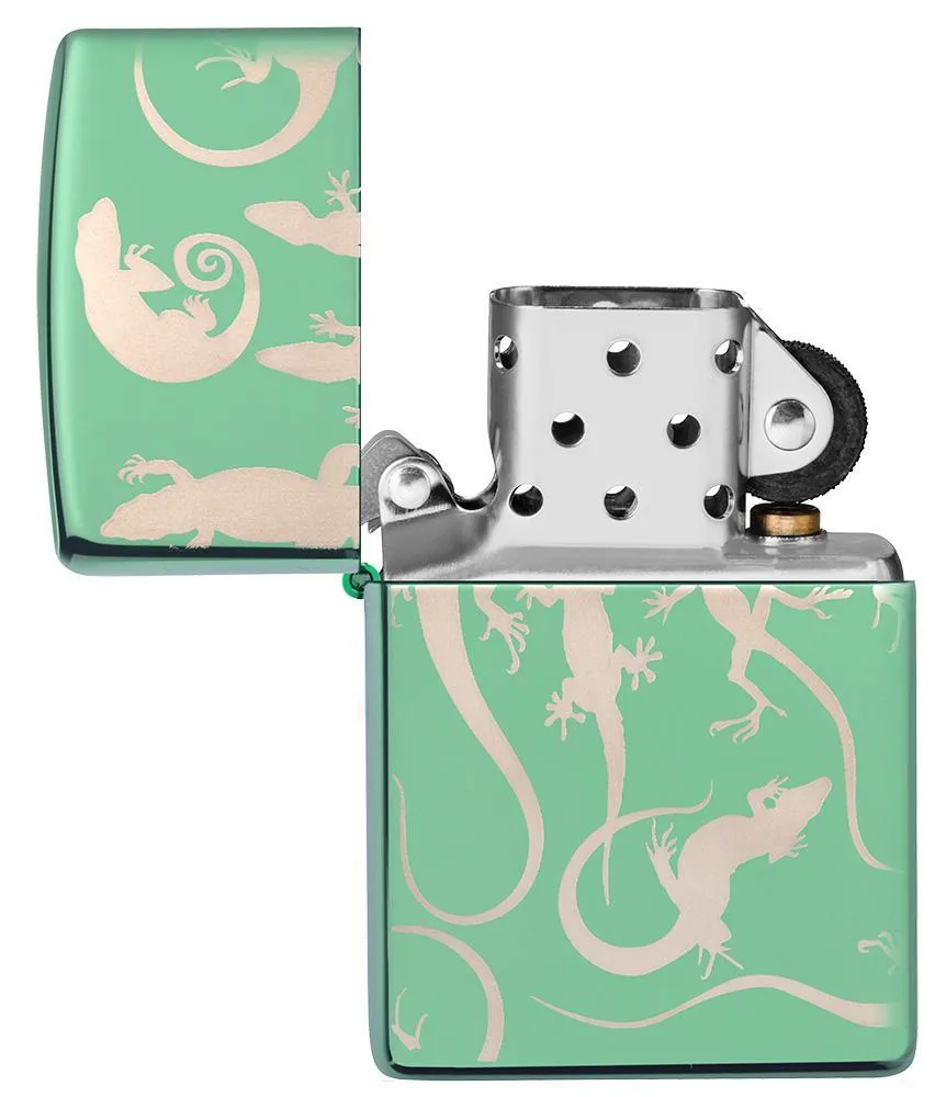 Geckos All Over Design