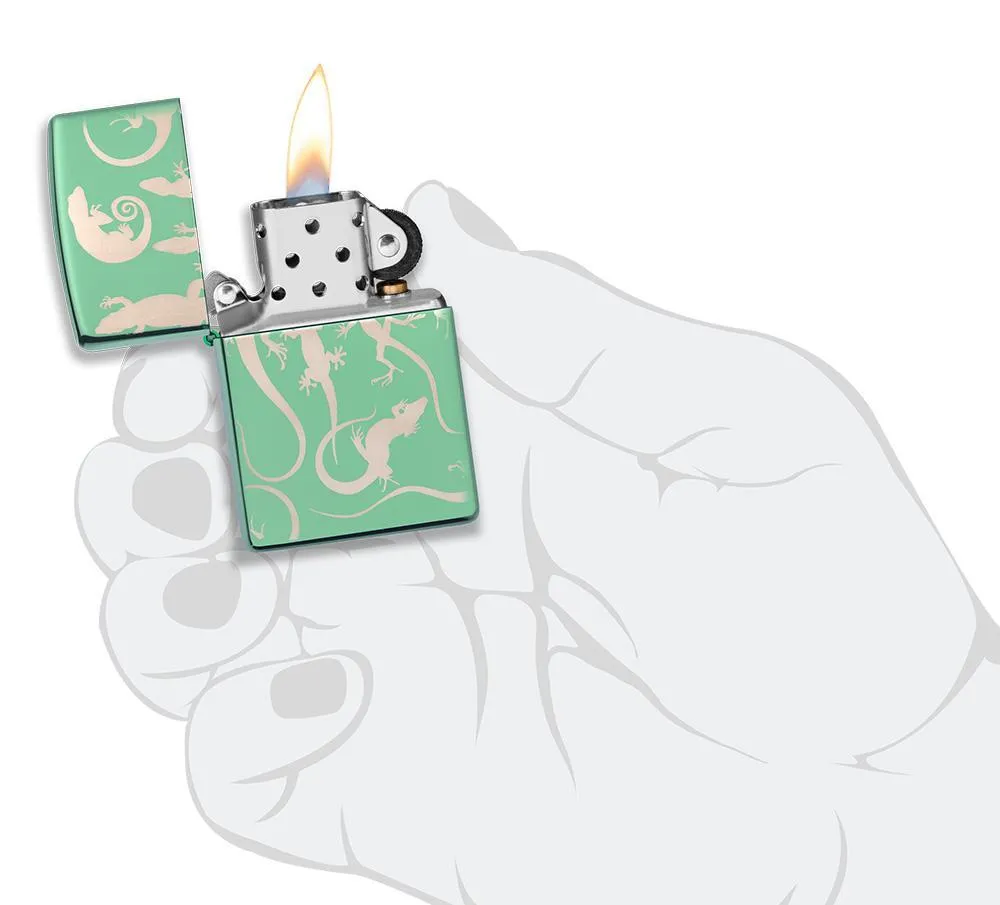 Geckos All Over Design