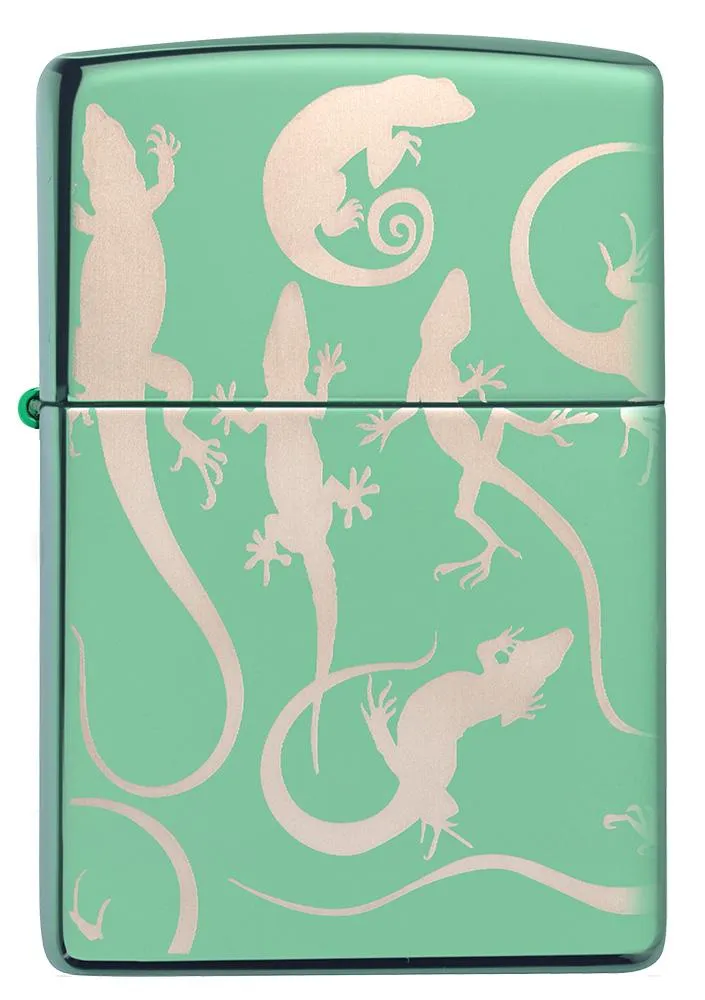 Geckos All Over Design