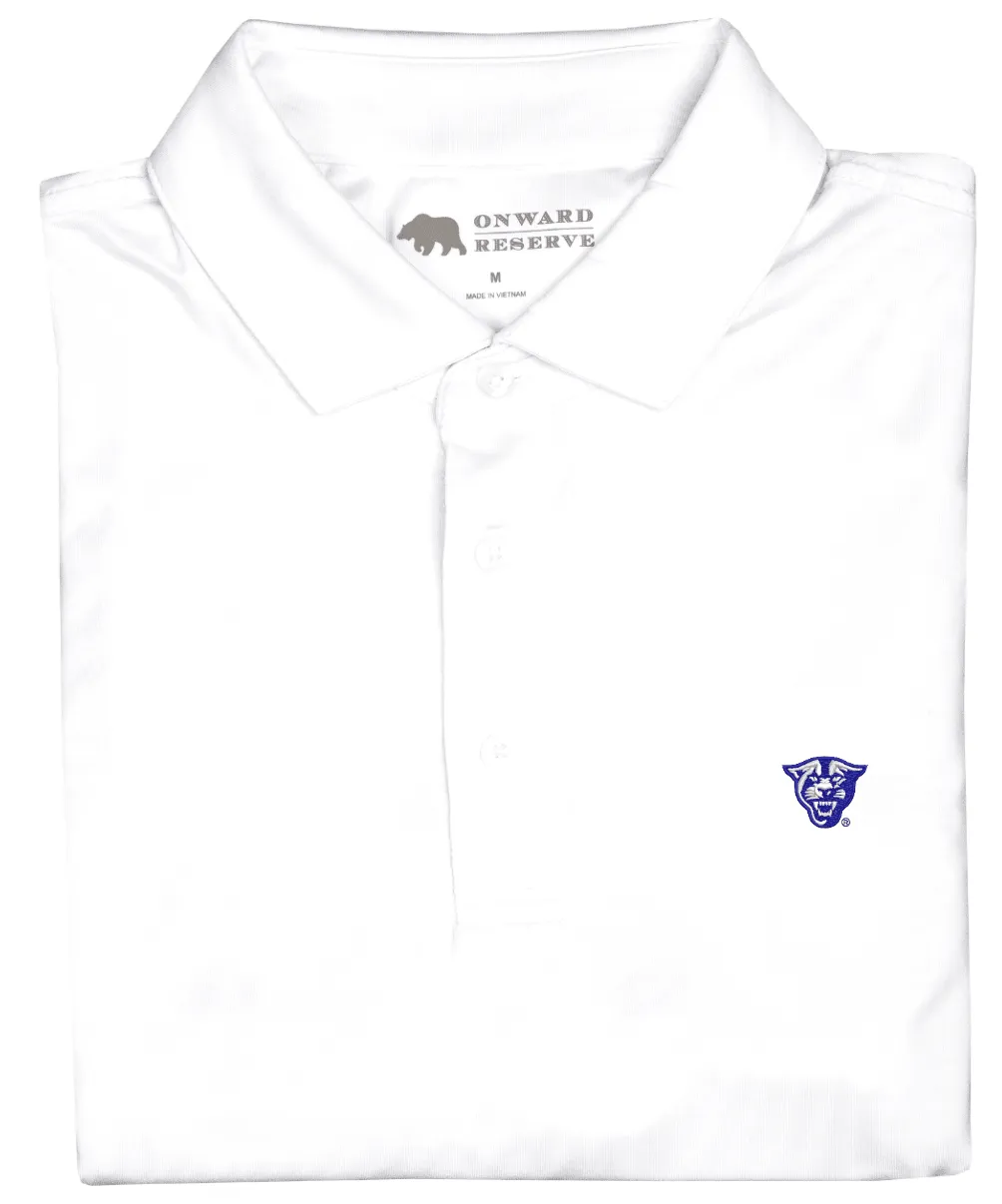 Georgia State Solid Performance Polo
